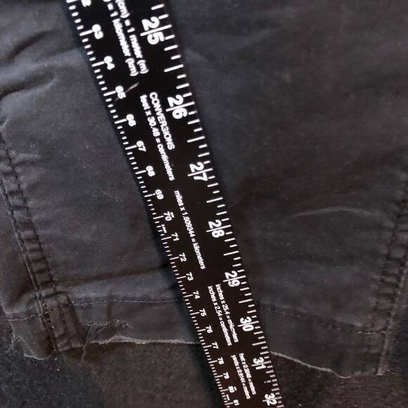 American Eagle Mens Pants Black Slim Lived In Cargo Flex 32x31 - Picture 9 of 13